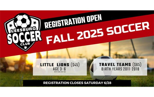 Fall 2025 Registration Open